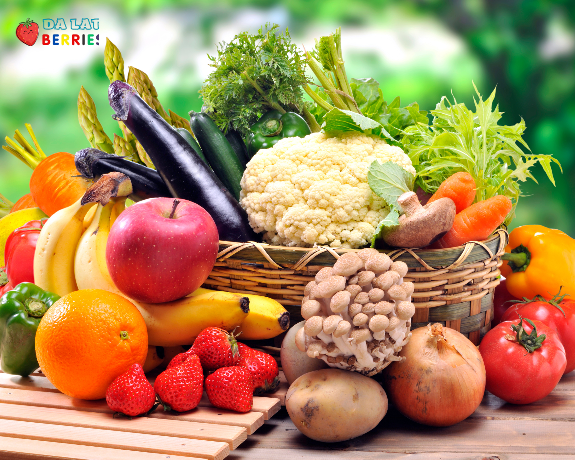 nguyên liệu Đà Lạt